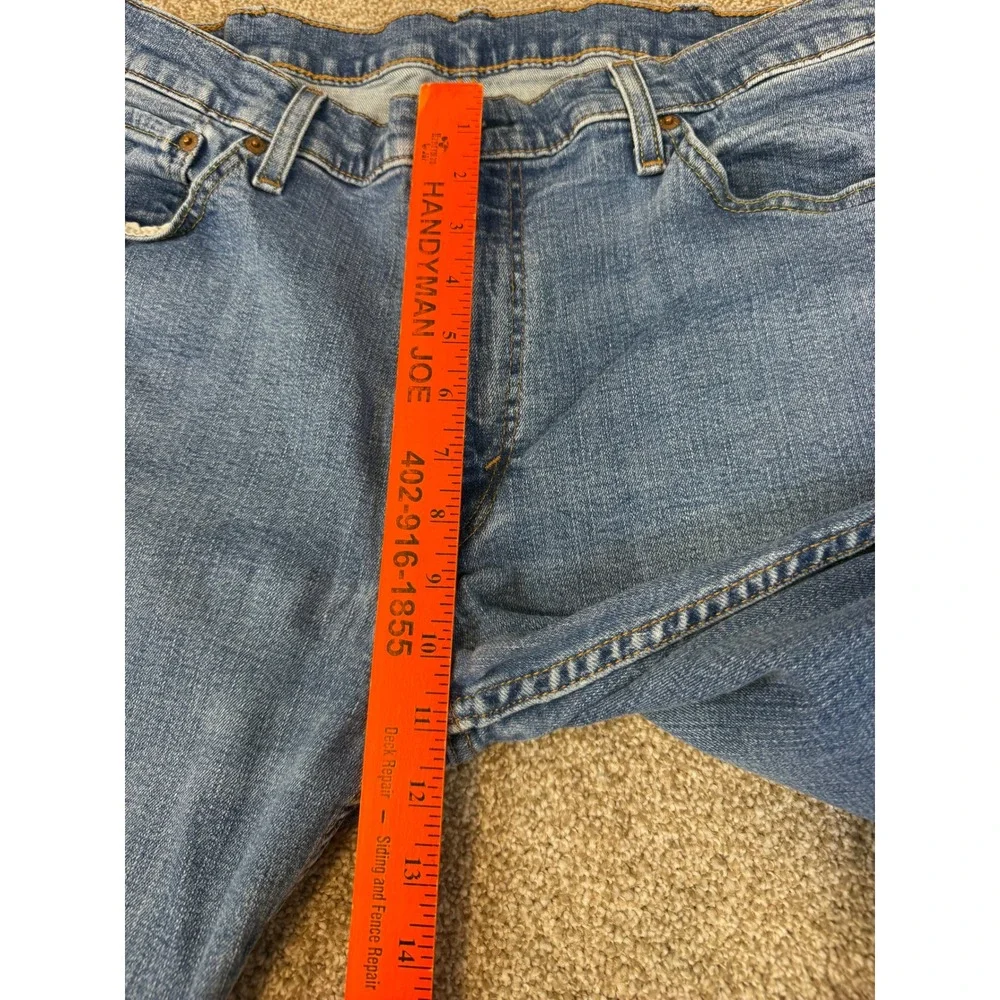 Levis 511 Slim Fit Mens Jeans W38 L32 Medium Wash Blue Denim 38x32 Grunge Work